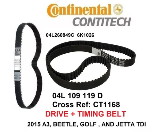 Conti belts kit drive belt - kit,