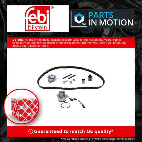 Timing belt water pump kit - timing,