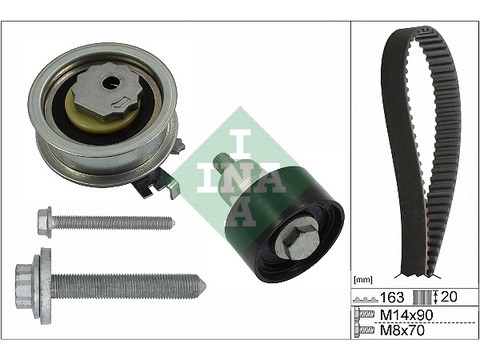 Ina original timing belt kit - timing,