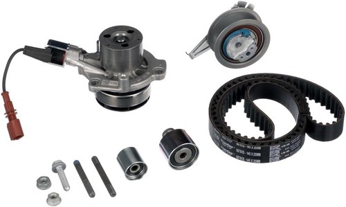 Water pump timing belt - timing,