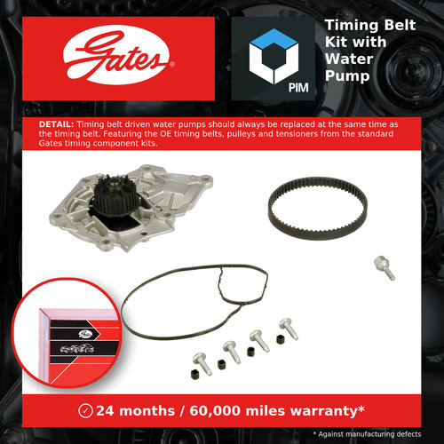 Timing belt water pump - water, kit