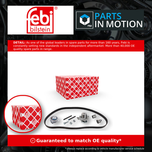 Timing belt water - belt, kit