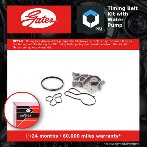 Timing belt water - &, kit